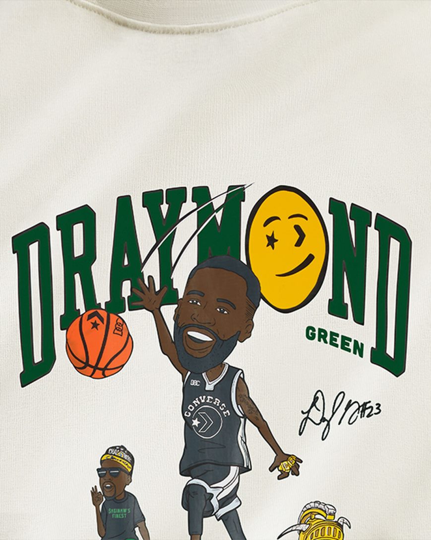 Men's Converse Draymond Green Player T-Shirts Beige | AU 365E4P